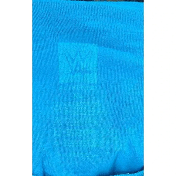 WWE Authentic The New Day T-Shirt Mens XL Blue Kofi Kingston Big E Unicorn Space - Picture 5 of 5